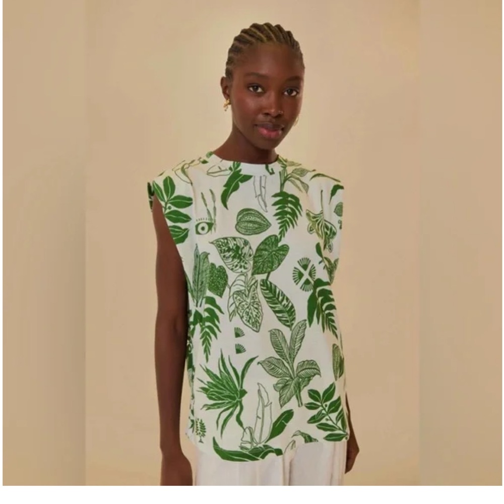 NWT Farm Rio Forest Soul Mix T-shirt